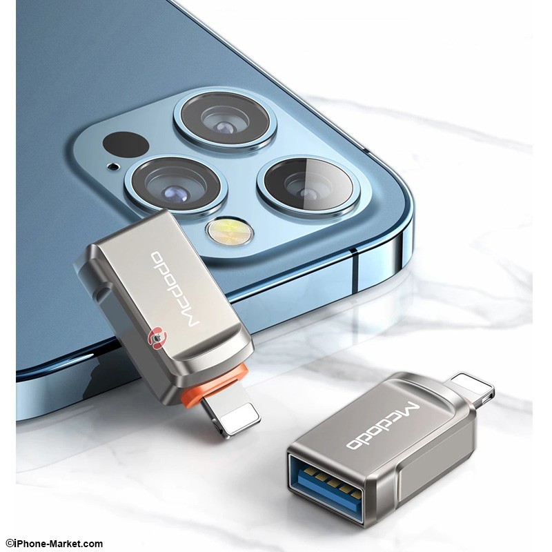 مبدل OTG لایتنینگ به USB 3 مدل OT-8600 برند Mcdodo