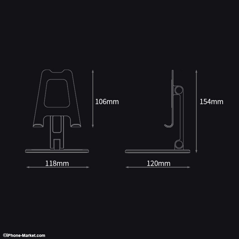 هولدر رومیزی موبایل و تبلت 5 تا 14 اینچ Boneruy P10