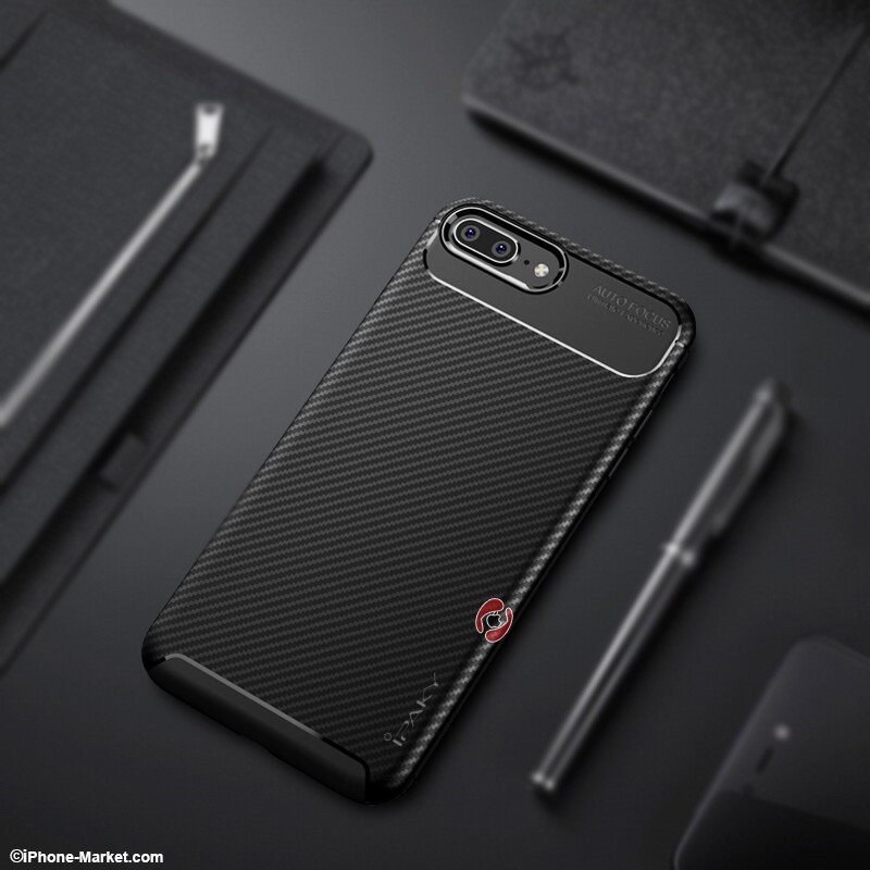 قاب کربنی آیفون 7 پلاس و 8 پلاس iPaky
