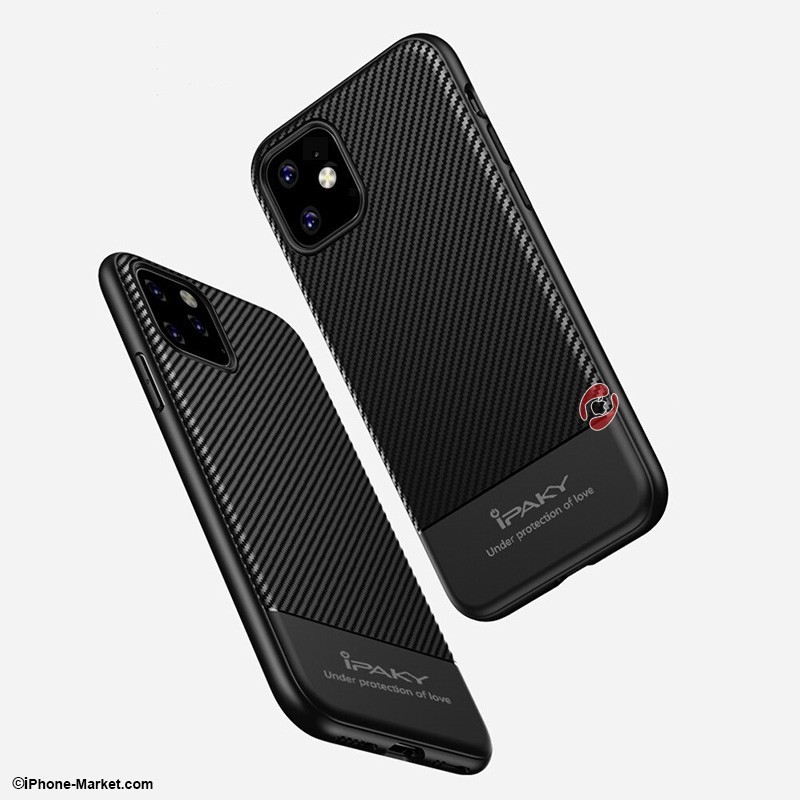 کاور طرح کربن آیفون 11 iPaky Carbon Fiber