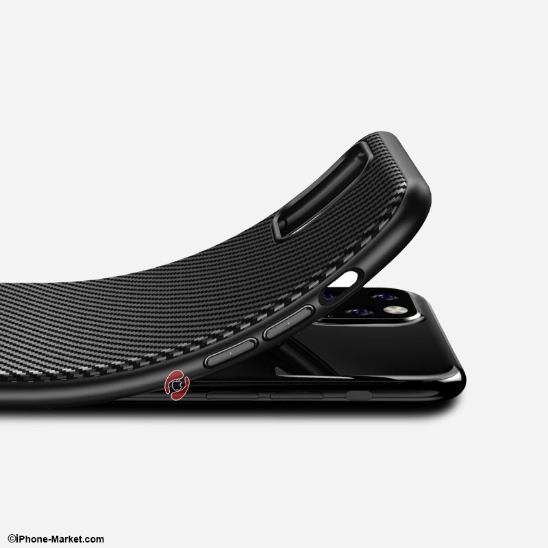 کاور کربنی آیفون 11 پرو مکس iPaky Carbon Fiber