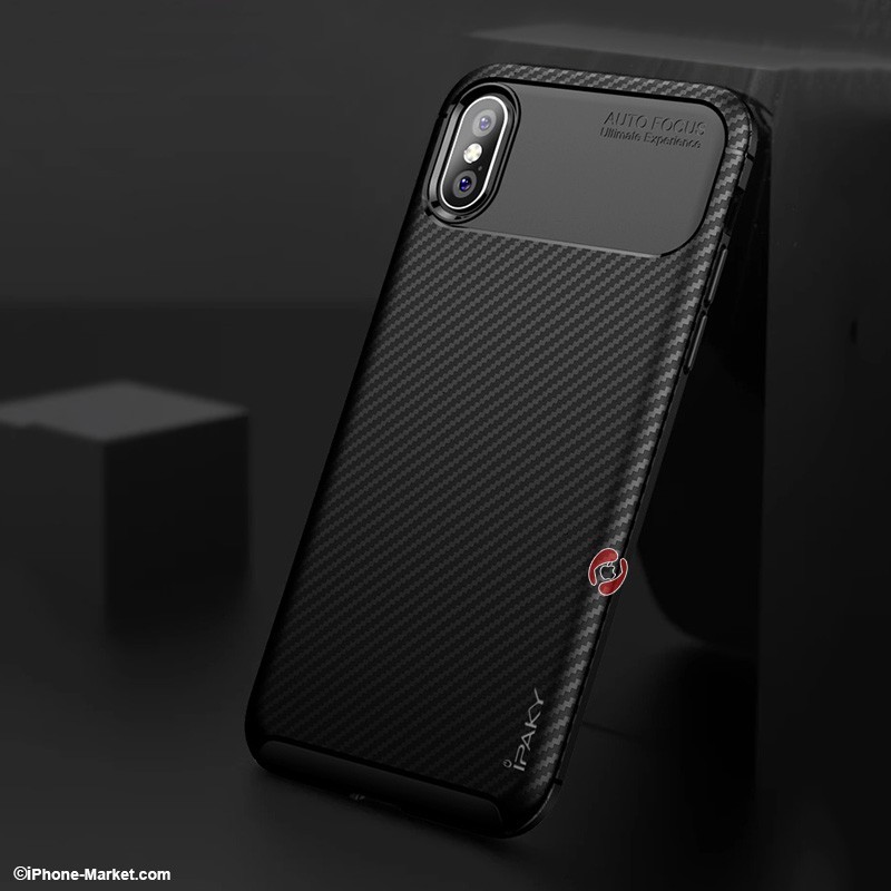 قاب کربنی TPU آیفون XS Max برند iPaky