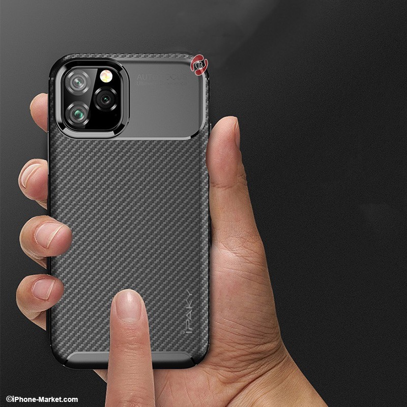 قاب کربنی آیفون 11 پرو برند iPaky