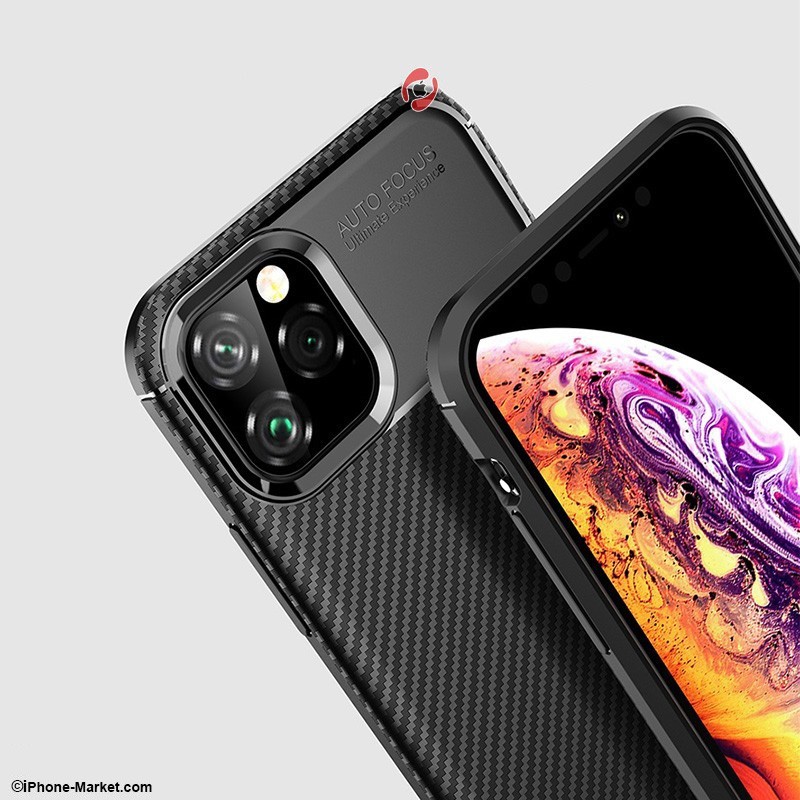 قاب کربنی آیفون 11 پرو مکس برند iPaky