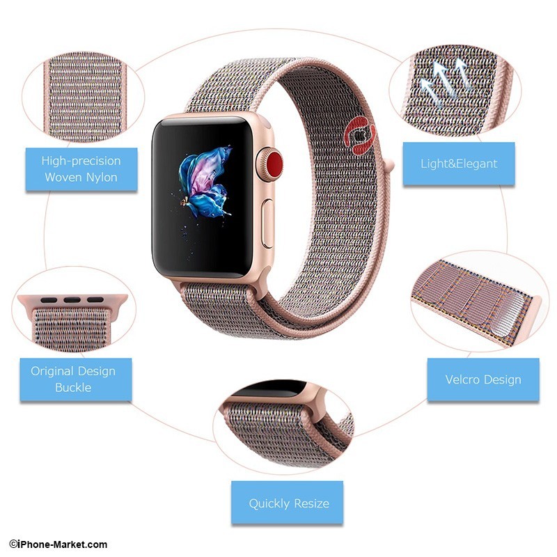 VPG Apollo Series Nylon Strap Apple Watch 42/44/45mm