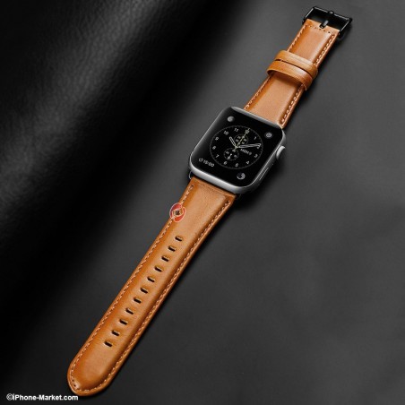 VPG Perseus Series Genuine Leather Band Apple Watch 42/44/45mm