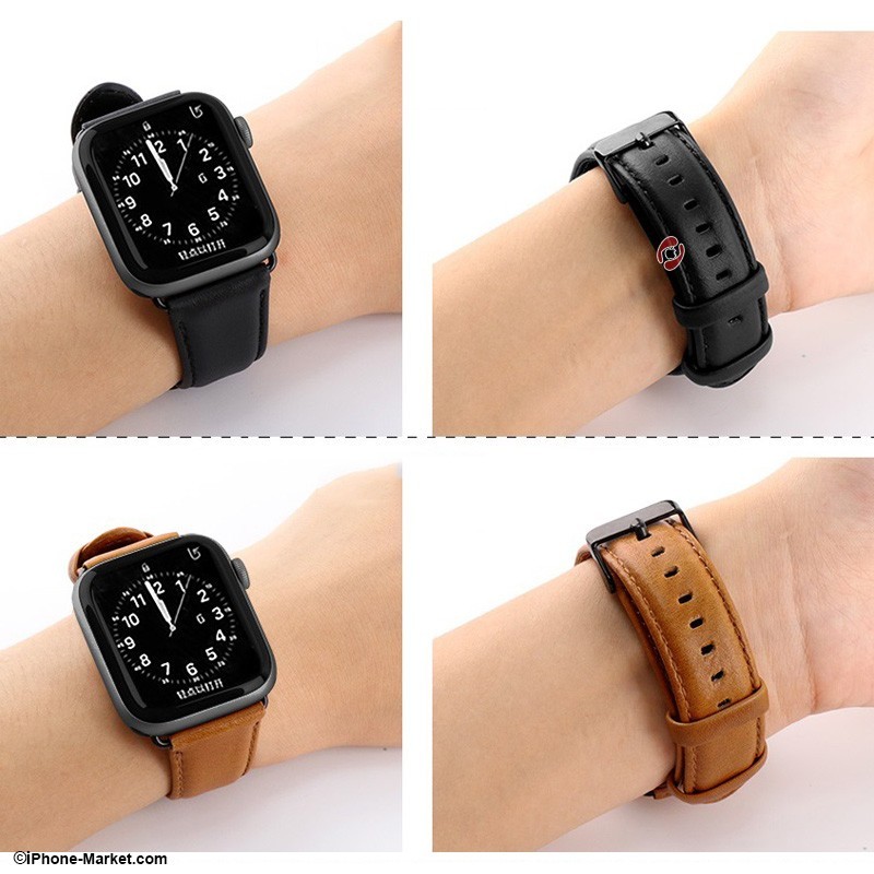 VPG Perseus Series Genuine Leather Band Apple Watch 42/44/45mm