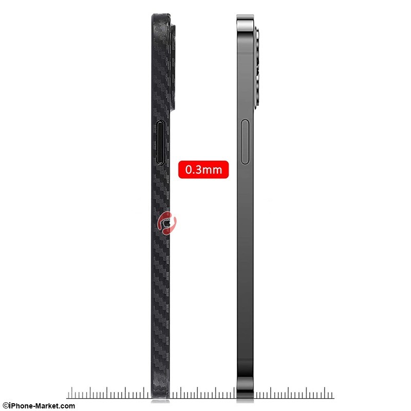 MEMUMI Carbon Fiber Case iPhone 12 Pro Max