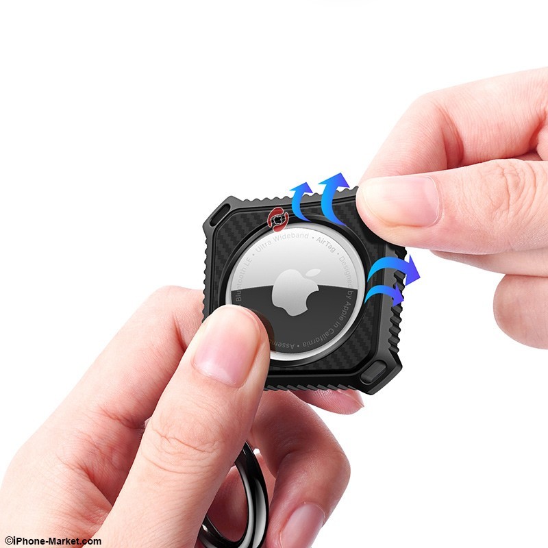 DuxDucis TPU Secure Holder AirTag