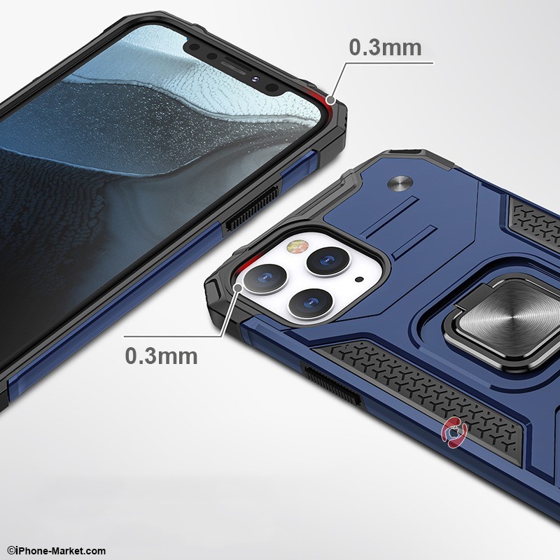 R-Just Magnetic Kickstand Ring iPhone 12 12 Pro