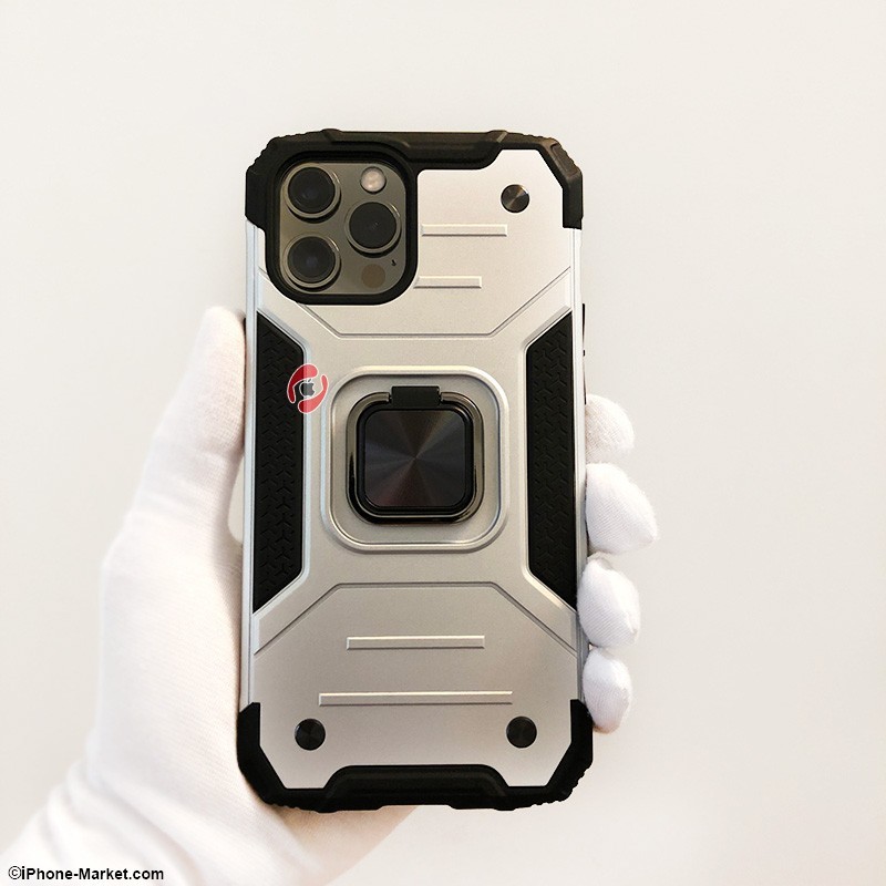 R-Just Magnetic Kickstand Ring iPhone 12 12 Pro