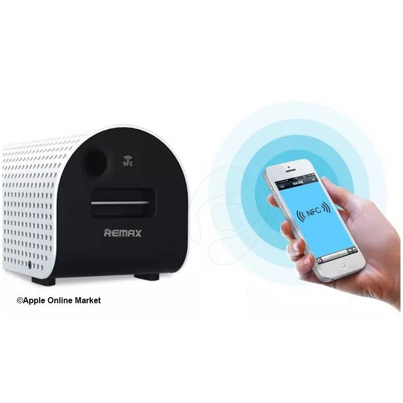 اسپیکر بلوتوپ-NFC همراه با پاوربانک REMAX DESKTOP SPEAKER