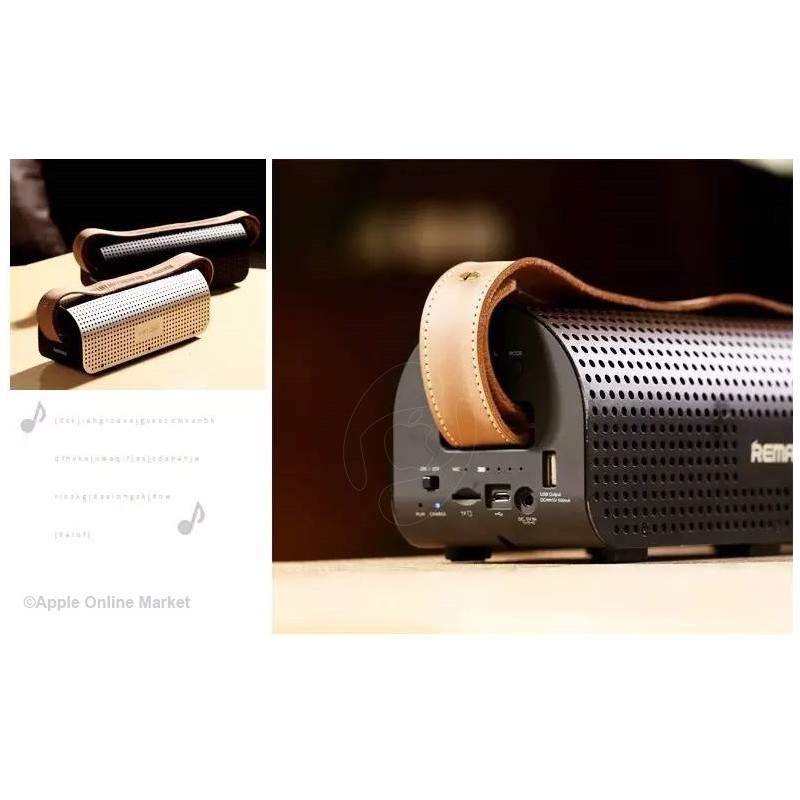 اسپیکر بلوتوپ-NFC همراه با پاوربانک REMAX DESKTOP SPEAKER