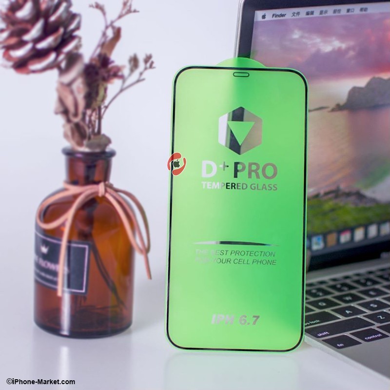 گلس فول کاور شفاف آیفون 12 پرو مکس برند Lito