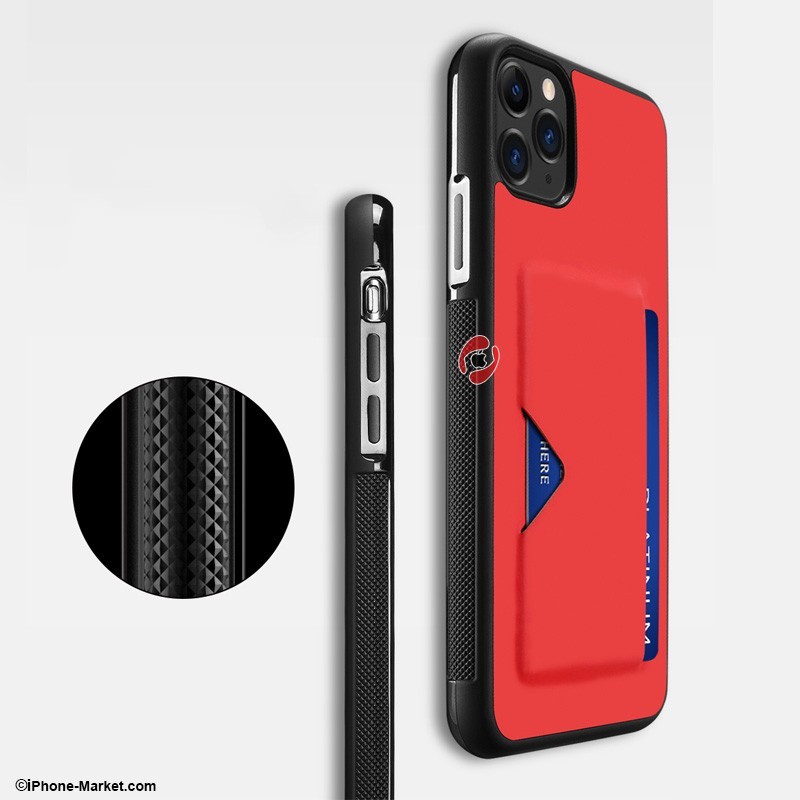 کاور چرم آیفون 11 پرو مکس مدل Pocard برند Dux Ducis