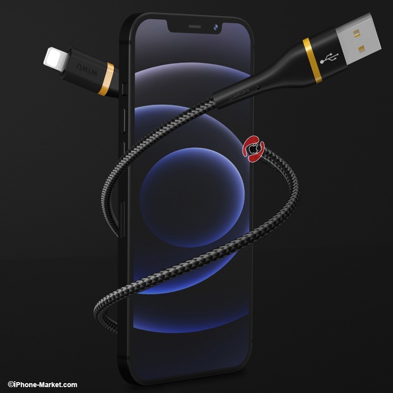 WIWU ED-100 Elite Nylon Braided Lightning Cable 1.2m