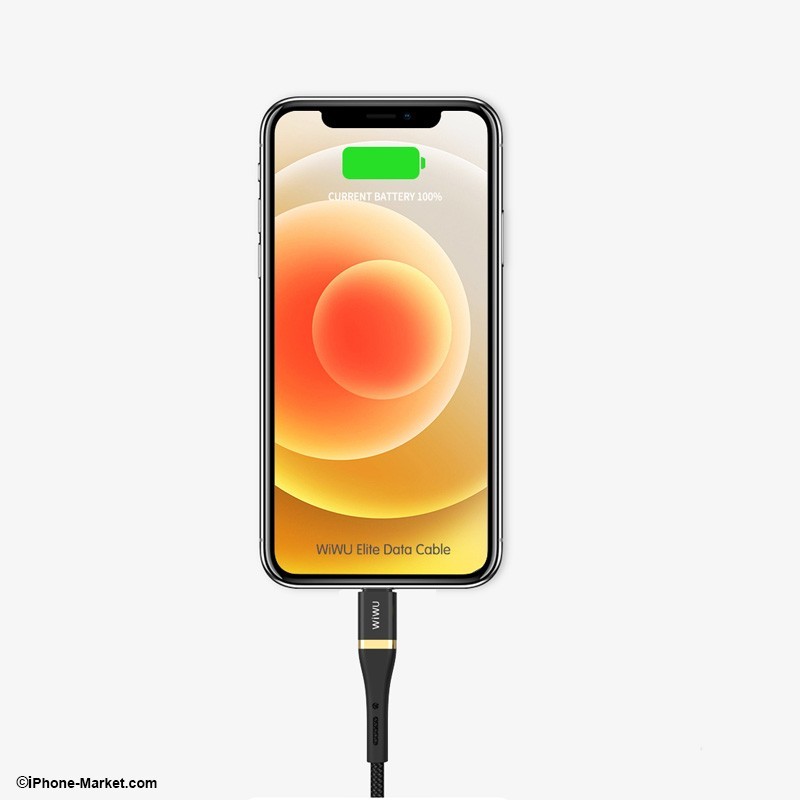 WIWU ED-100 Elite Nylon Braided Lightning Cable 1.2m