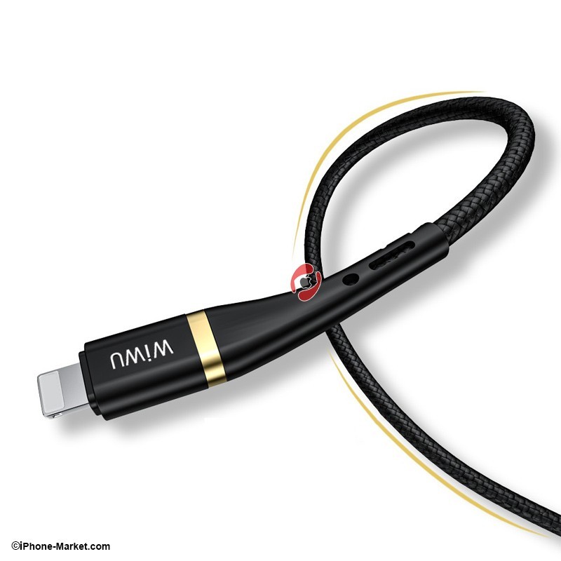 WIWU ED-100 Elite Nylon Braided Lightning Cable 2m