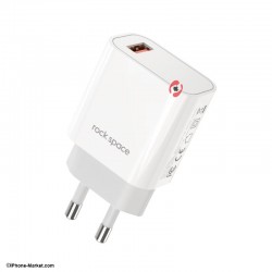 Rock Space T48 Single Port 18W Travel Charger
