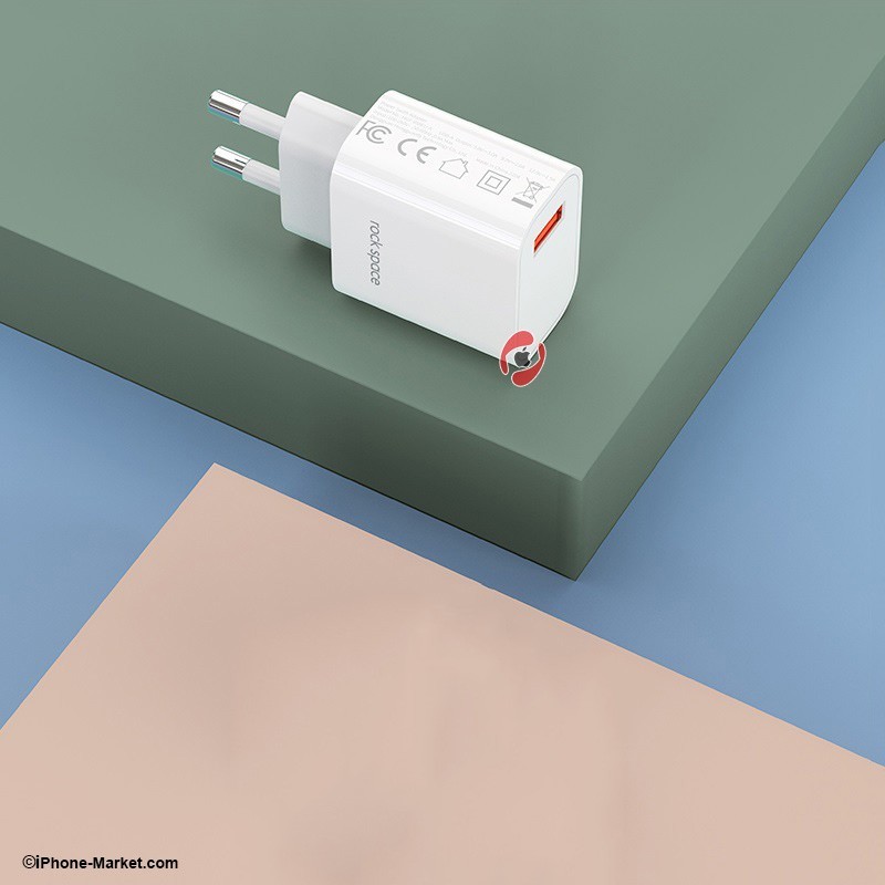 Rock Space T48 Single Port 18W Travel Charger