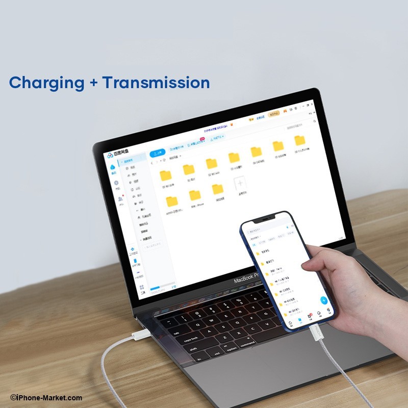 Rock Space Z20 PD Lightning To Type-C Cable