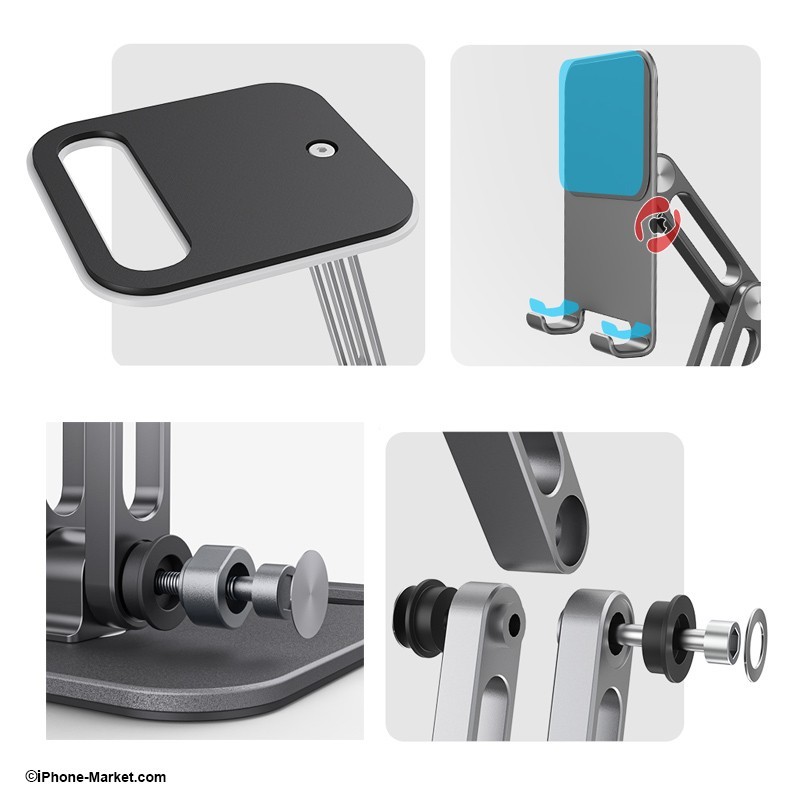 پایه فلزی موبایل و تبلت 5 تا 12.9 اینچ Boneruy P66