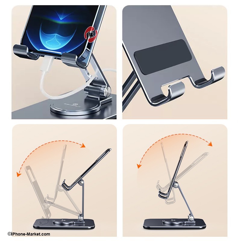 Boneruy L05 Aluminum Desktop 360 Rotatable Holder