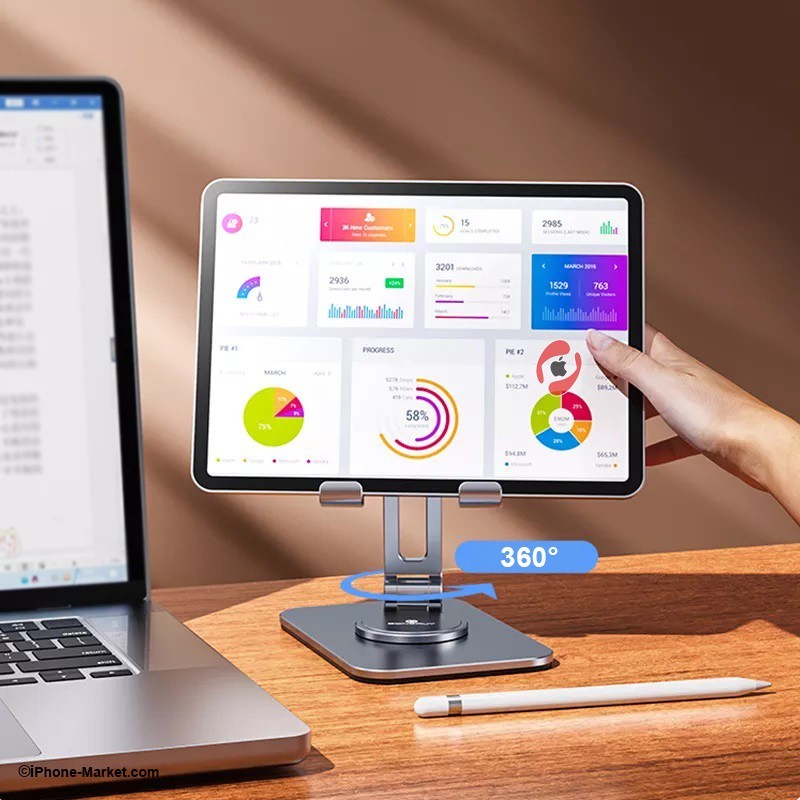 Boneruy L05 Aluminum Desktop 360 Rotatable Holder