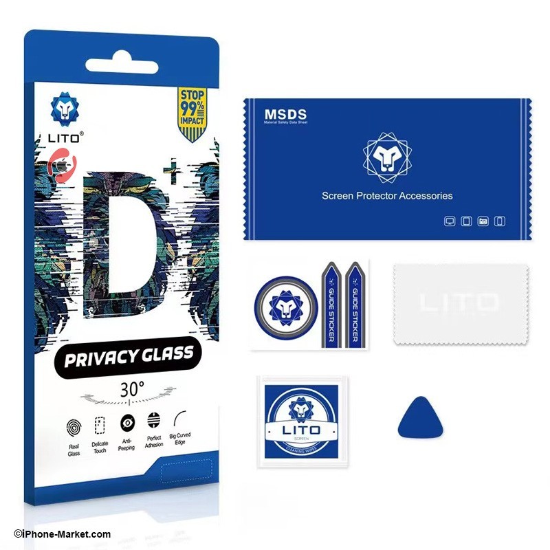 Lito Privacy Tempered Glass iPhone 14 Pro
