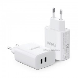 DUZZONA T4 PD 35W Wall Charger Dual USB-C Ports