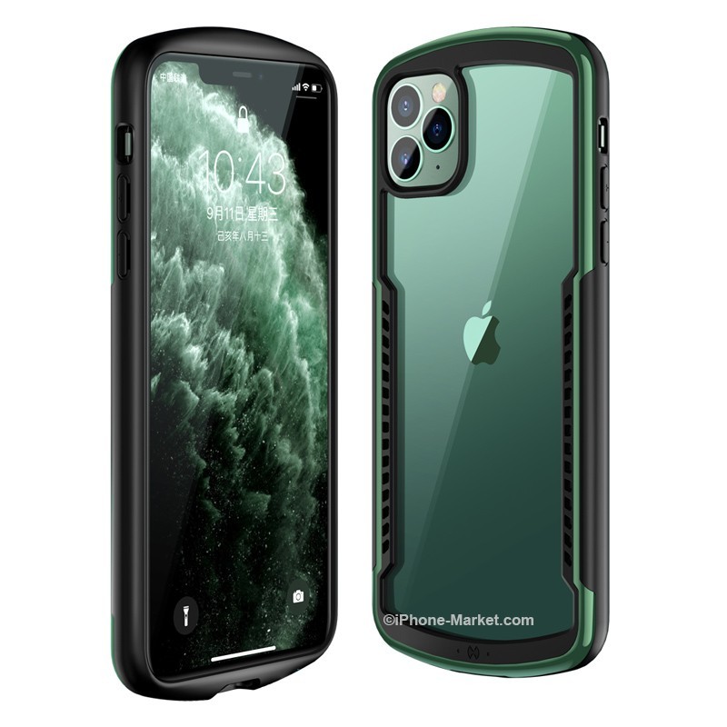 کاور مات ضد ضربه آیفون 11 پرو مکس مدل Alpha Series برند XUNDD