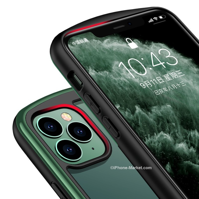 کاور مات ضد ضربه آیفون 11 پرو مکس مدل Alpha Series برند XUNDD